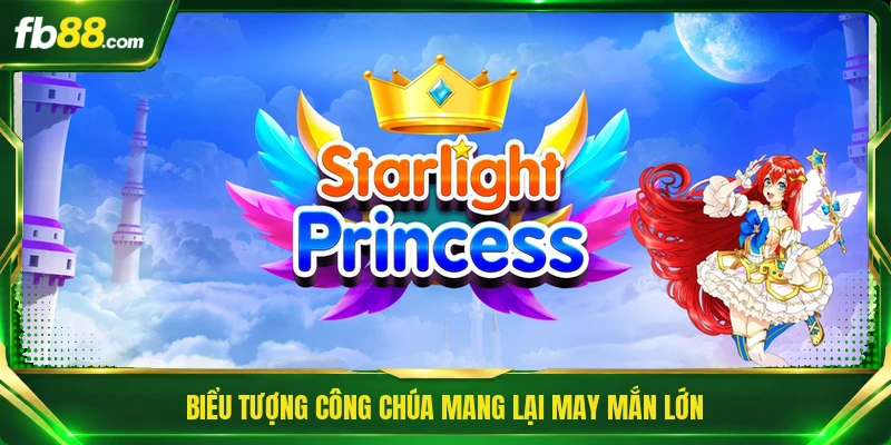 Slot Starlight Princess - Hành Trình Khám Phá Lâu Đài Bay 2 Biểu tượng công chúa mang lại may mắn lớn