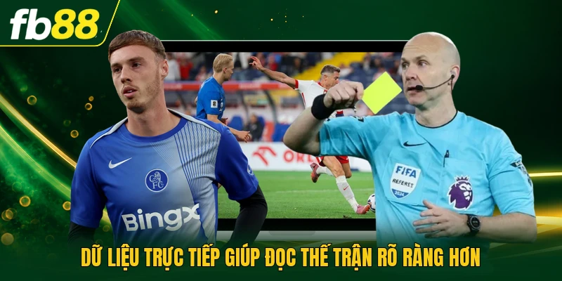 Kèo Thể Thao Trực Tiếp Cập Nhật Diễn Biến Từng Phút Giây 3 Dữ liệu trực tiếp giúp đọc thế trận rõ ràng hơn